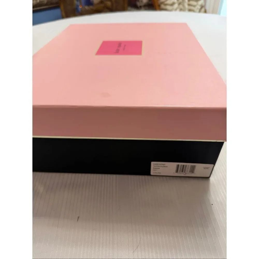 Kate Spade Cloud Cutout Tutu Pink Iris Bloom Sneakers Shoes Size 8.5 8 1/2 B New